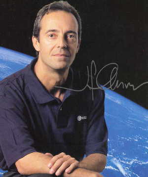 Jean-Francois Clervoy Autograph