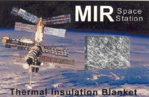 MIR Space Station Relic Card